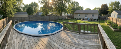Comment construire une terrasse autour d'une piscine hors sol