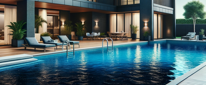 Eau de piscine noire : causes, traitement et solutions efficaces