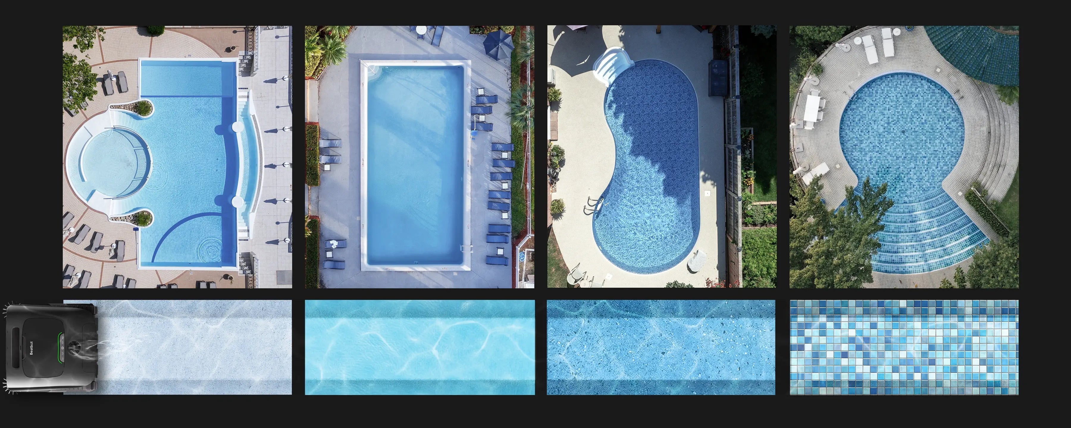 Compatible avec toutes les piscines.