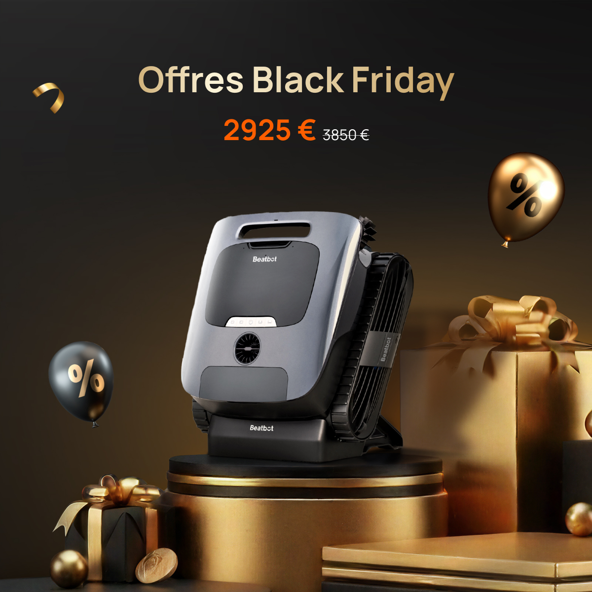 Nettoyeur de piscine robotisé Beatbot AquaSense® 2 Ultra