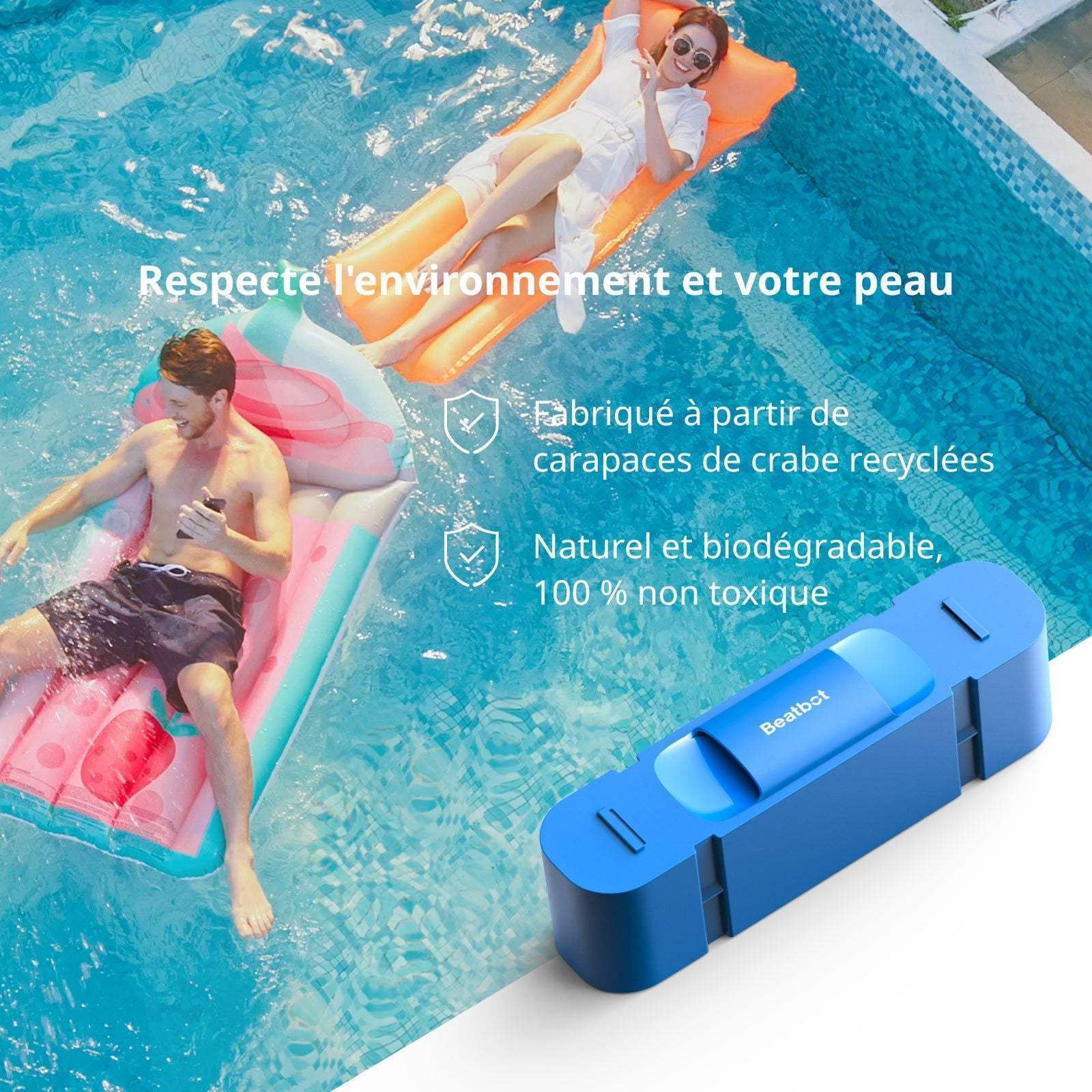 Kit de produit clarifiant Beatbot - 2 pièces